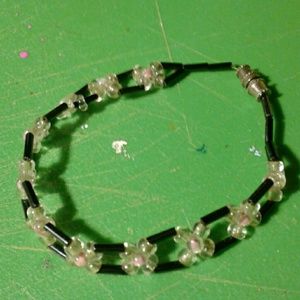 Home made beads bracelet